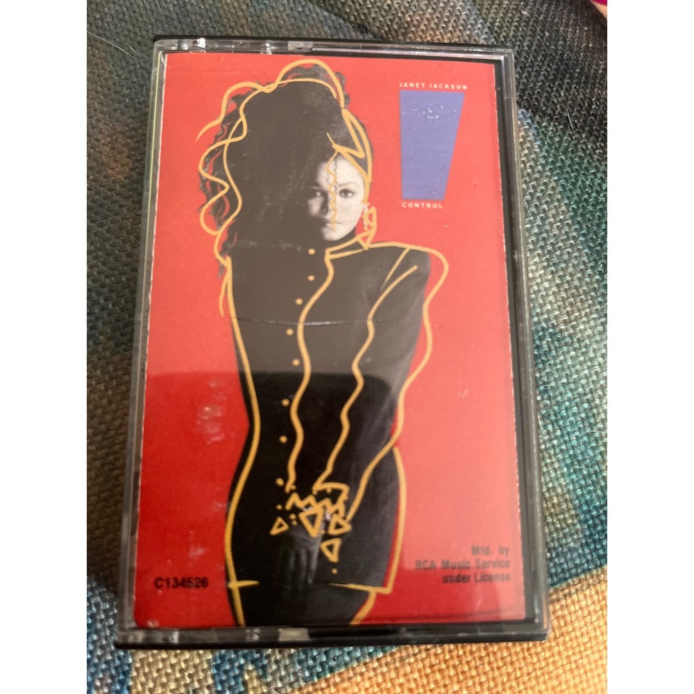 Janet Jackson Control Cassette Tape C134526 RCA Music Service Club Edition 1986